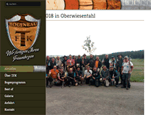 Tablet Screenshot of bogenbau-tfk.de